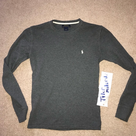 Grey polo thermal - Picture 1 of 1